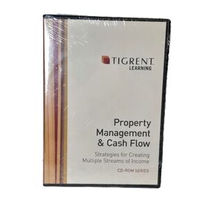Tigrent Learning - Property Management And Cash Flow CD-ROM Series NEW Sealed